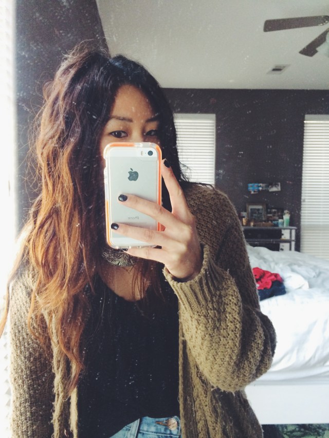 perm from Blue Mambo hair salon