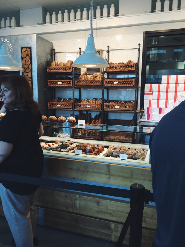 behind the counter at Common Bond