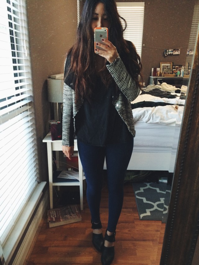 outfit of the day on Thursday