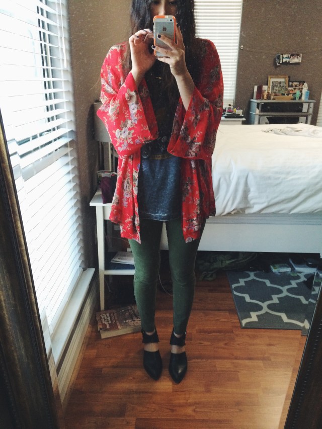 outfit of the day on Tuesday