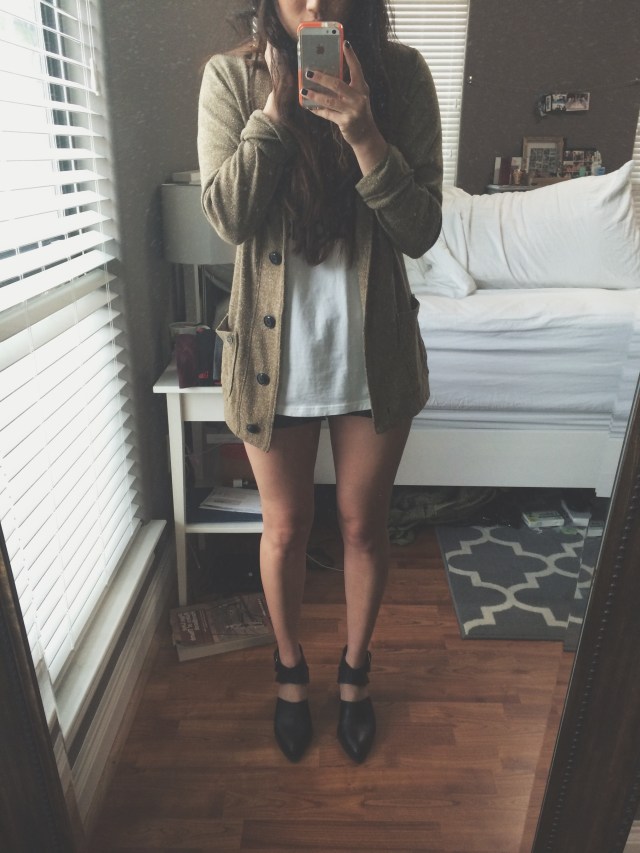 outfit of the day on Wednesday