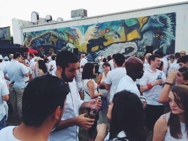 White Linen Night in the Heights