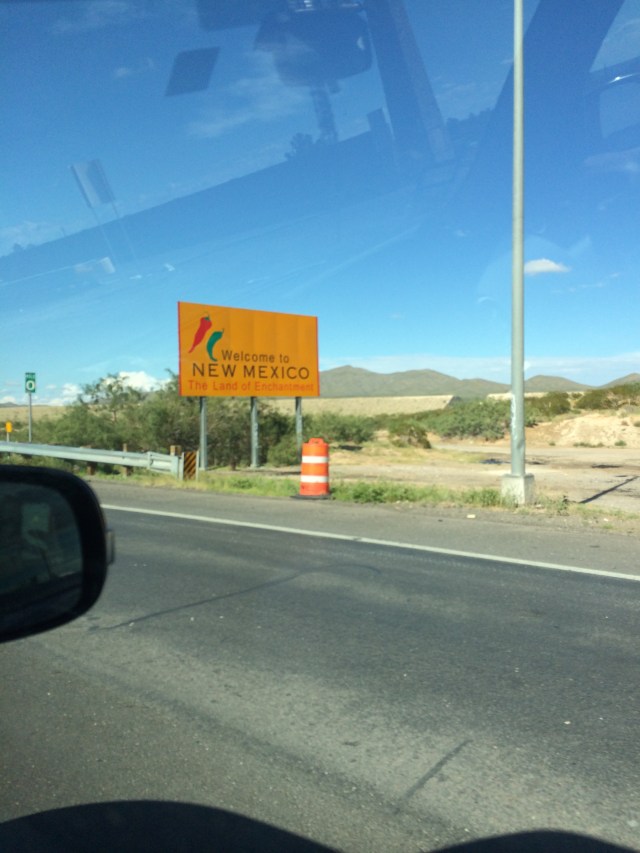 New Mexico state line