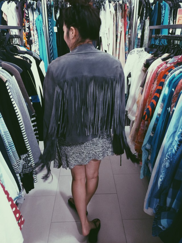 Fringe Leather Jacket