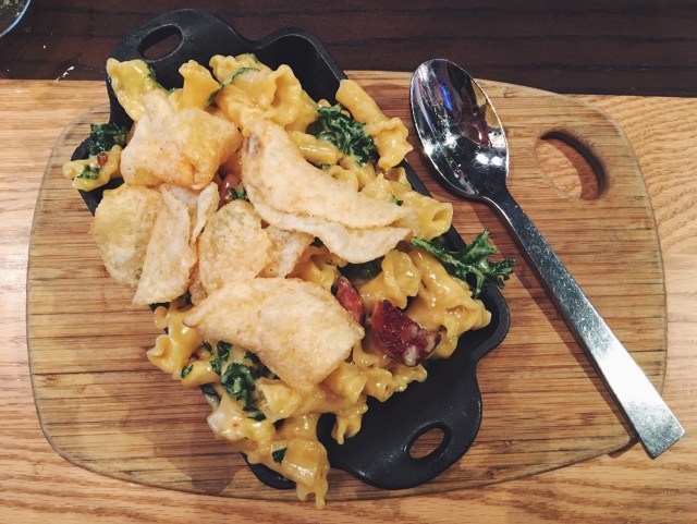 Chorizo mac and cheese